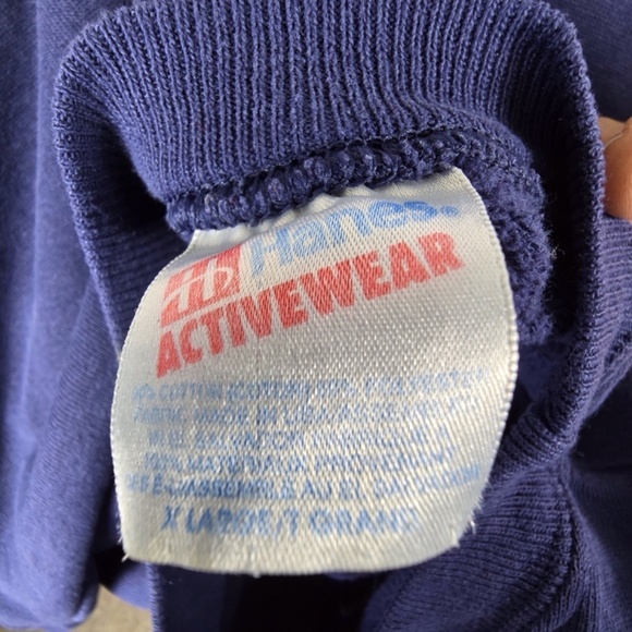 Old Vintage Michigan Wolverines  90s College Crewneck Sweatshirt XL - Picture 4 of 10